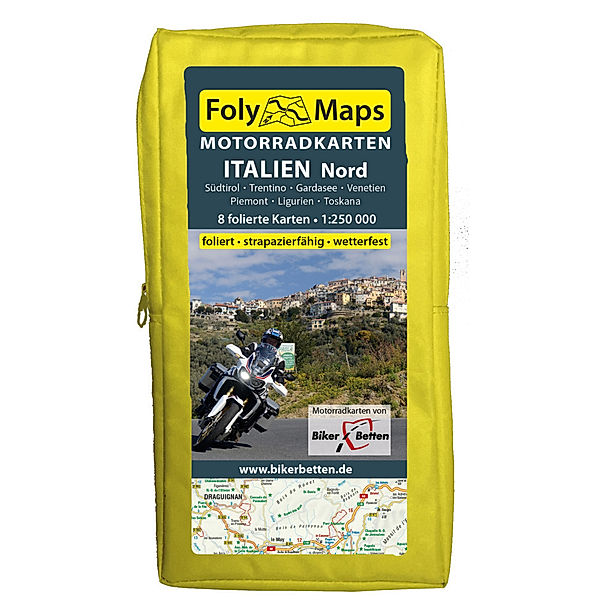 FolyMaps Motorradkarten Italien Nord