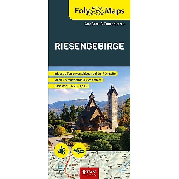 FolyMaps Riesengebirge 1:250 000