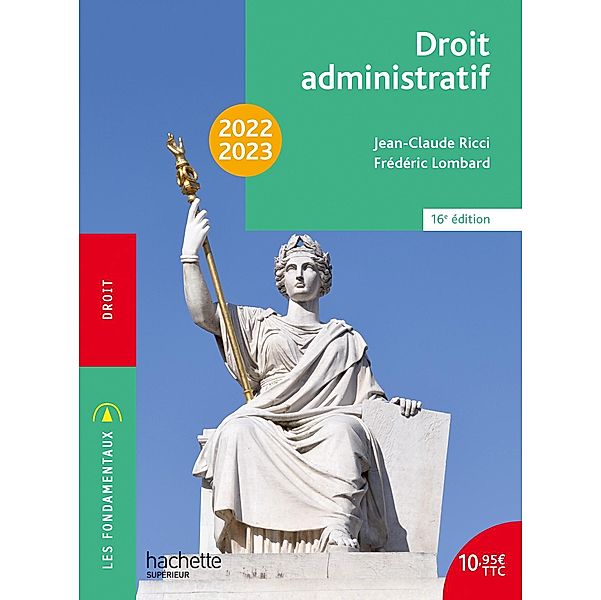 Fondamentaux  - Droit administratif 2022-2023 - Ebook epub / Droit-Sciences Politiques, Jean-Claude Ricci, Frédéric Lombard