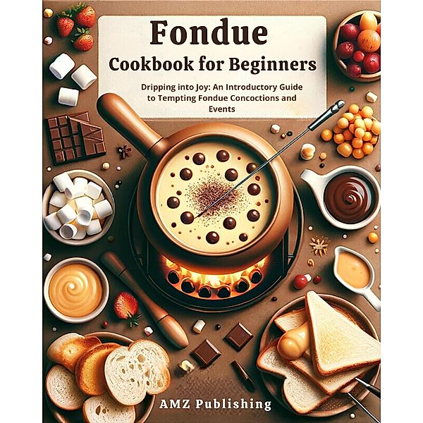 Fondue Cookbook for Beginners : Dripping into Joy: An Introductory Guide to Tempting Fondue Concoctions and Events, Amz Publishing