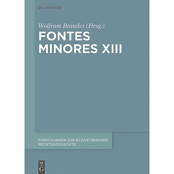 Fontes Minores XIII