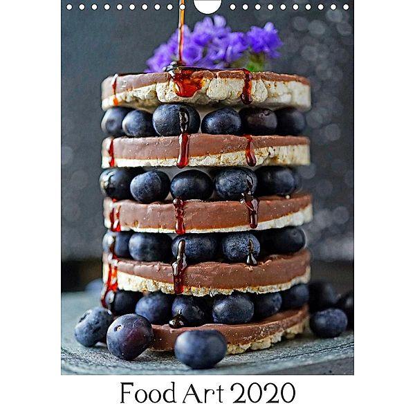 Food Art 2020 (Wandkalender 2020 DIN A4 hoch), Julia Wankmüller