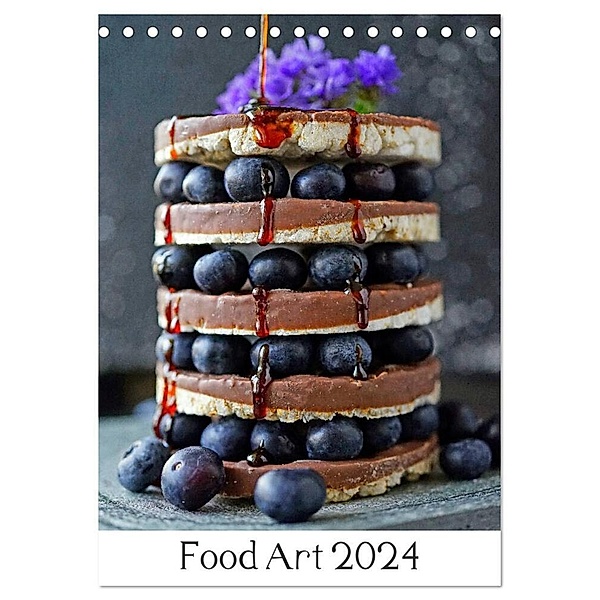 Food Art 2024 (Tischkalender 2024 DIN A5 hoch), CALVENDO Monatskalender, Julia Wankmüller