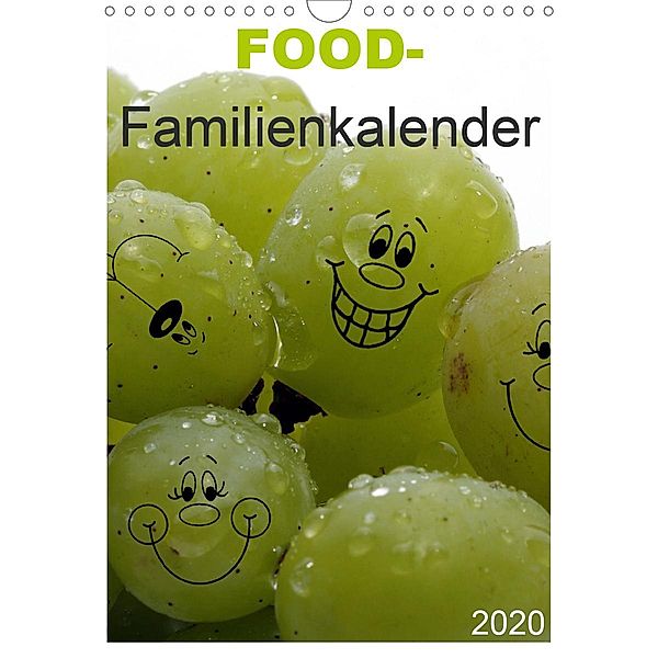 FOOD -Familienkalender (Wandkalender 2020 DIN A4 hoch)