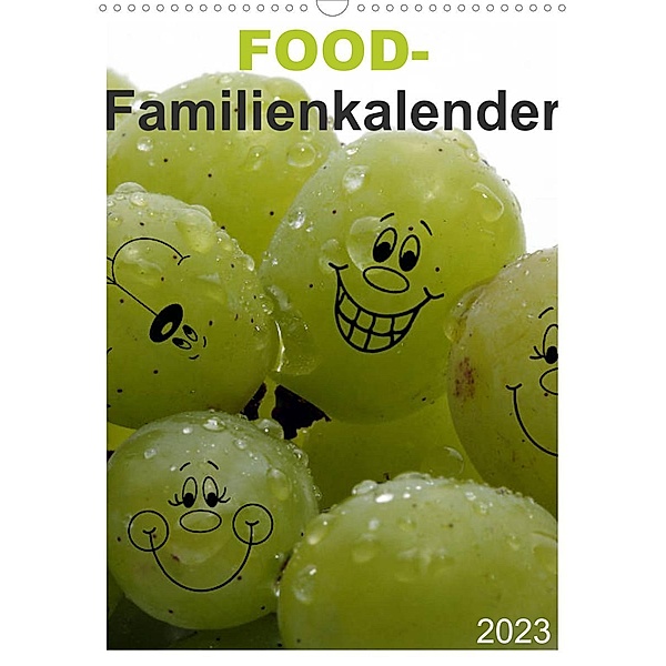 FOOD -Familienkalender (Wandkalender 2023 DIN A3 hoch), Schnellewelten