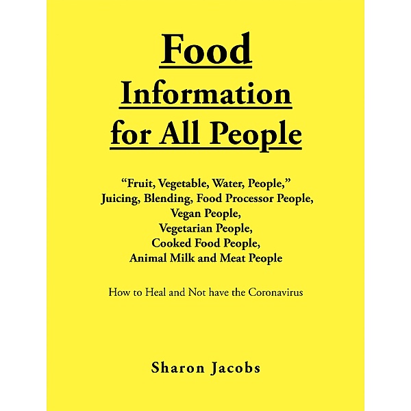 Food Information for All People, Sharon Jacobs