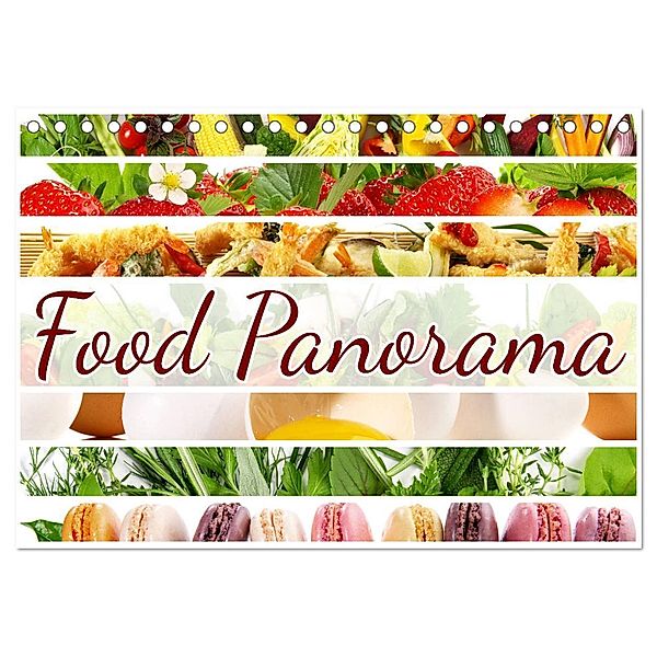 Food Panorama - Küchenkalender 2024 (Tischkalender 2024 DIN A5 quer), CALVENDO Monatskalender, Georg Hergenhan