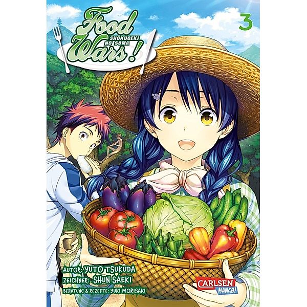 Food Wars - Shokugeki No Soma Bd.3, Yuto Tsukuda, Shun Saeki