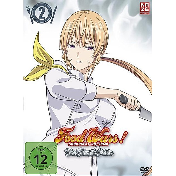 Food Wars! The Fourth Plate  4. Staffel  Vol. 2, DVD-Video Food Wars! The Fourth Plate - 4. Staffel - DVD 2