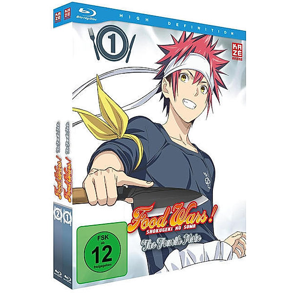 Food Wars! The Fourth Plate Vol.1-2 Gesamtedition