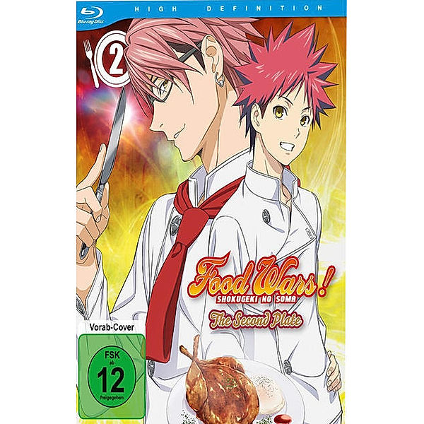 Food Wars! The Second Plate - 2. Staffel BLU-RAY Box, Yoshitomo Yonetani