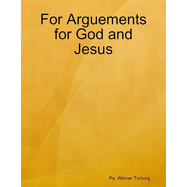 For Arguements for God and Jesus, Pa. Winner Torborg