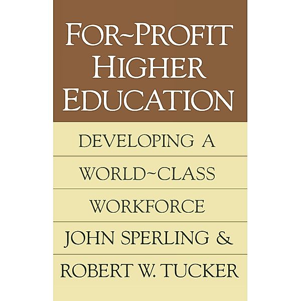 For-profit Higher Education, John Sperling