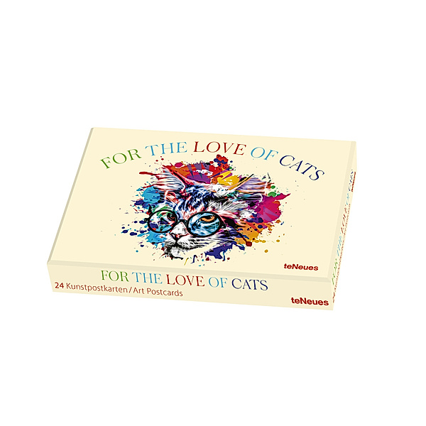 For the Love of Cats Kunstkartenbox