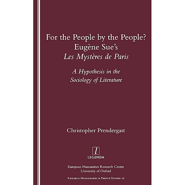 For the People, by the People?, Christopher Prendergast