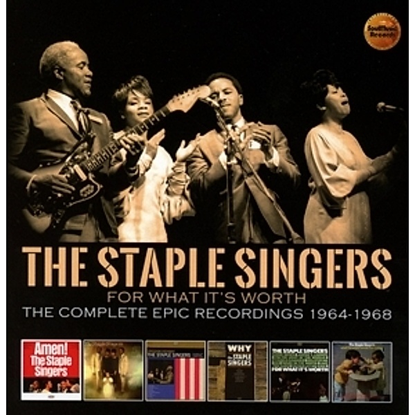 For What It'S Worth-The Complete Rec...(3cd Box), The Staple Singers