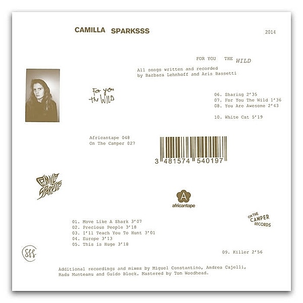 For You The Wild (Vinyl), Camilla Sparksss
