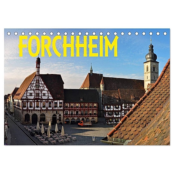 Forchheim (Tischkalender 2024 DIN A5 quer), CALVENDO Monatskalender, Pavlo Dyban