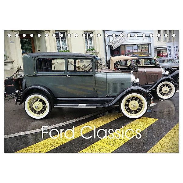 Ford Classics (Tischkalender 2024 DIN A5 quer), CALVENDO Monatskalender, Arie Wubben