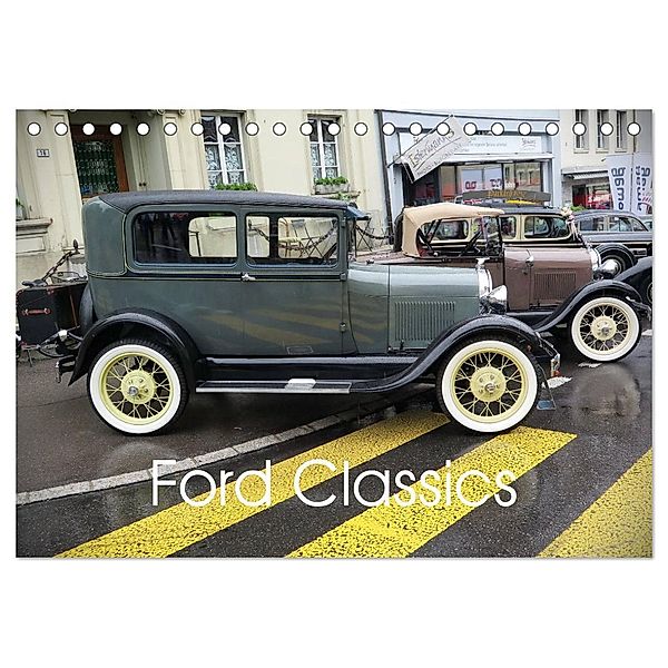 Ford Classics (Tischkalender 2025 DIN A5 quer), CALVENDO Monatskalender, Calvendo, Arie Wubben