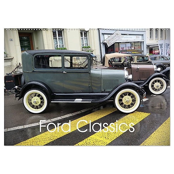 Ford Classics (Wandkalender 2024 DIN A2 quer), CALVENDO Monatskalender, Arie Wubben