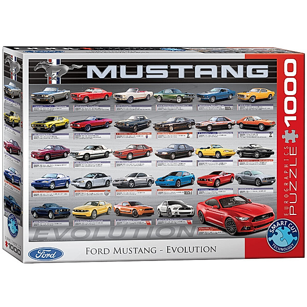 Eurographics Ford Mustang Evolution (Puzzle)