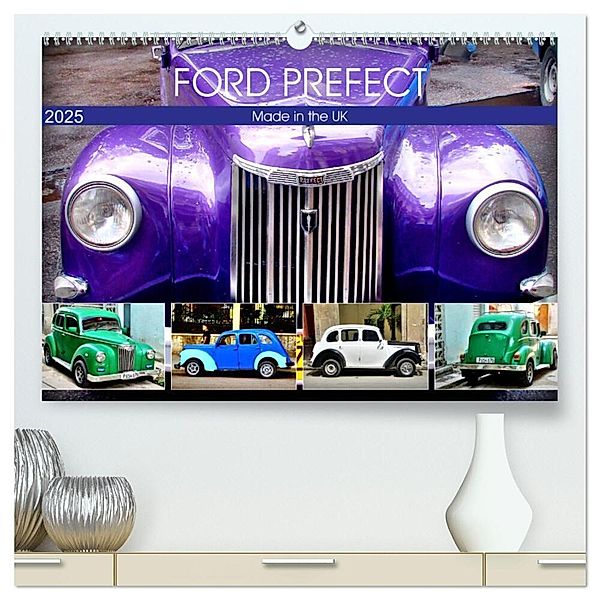 Ford Prefect - Made in the UK (hochwertiger Premium Wandkalender 2025 DIN A2 quer), Kunstdruck in Hochglanz, Calvendo, Henning von Löwis of Menar
