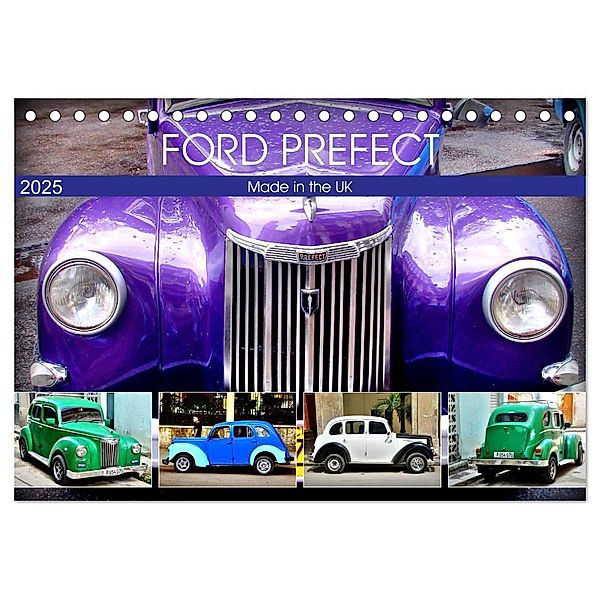 Ford Prefect - Made in the UK (Tischkalender 2025 DIN A5 quer), CALVENDO Monatskalender, Calvendo, Henning von Löwis of Menar