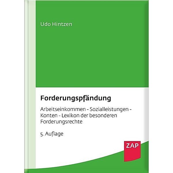 Forderungspfändung, Udo Hintzen