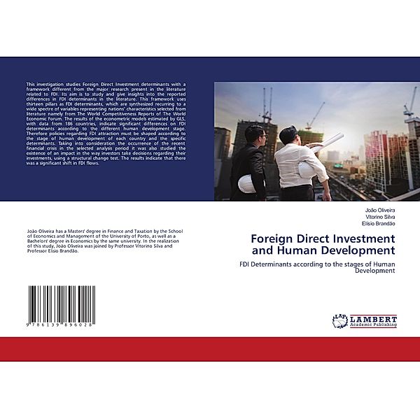 Foreign Direct Investment and Human Development, João Oliveira, Vitorino Silva, Elísio Brandão