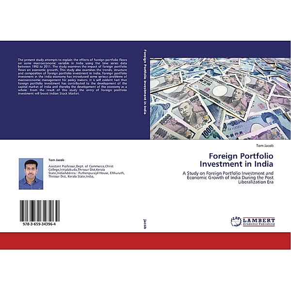 Foreign Portfolio Investment in India, Tom Jacob