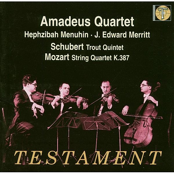 Forellenquintett D 667/Streich, Amadeus Quartet, Menuhin, Merrit