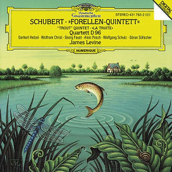 Forellenquintett, Quartett D 96, Levine, Hetzel, Söllscher