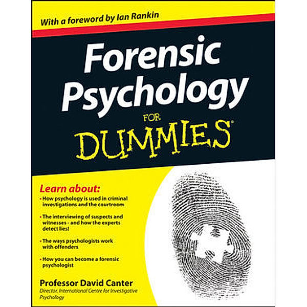 Forensic Psychology For Dummies, David Canter