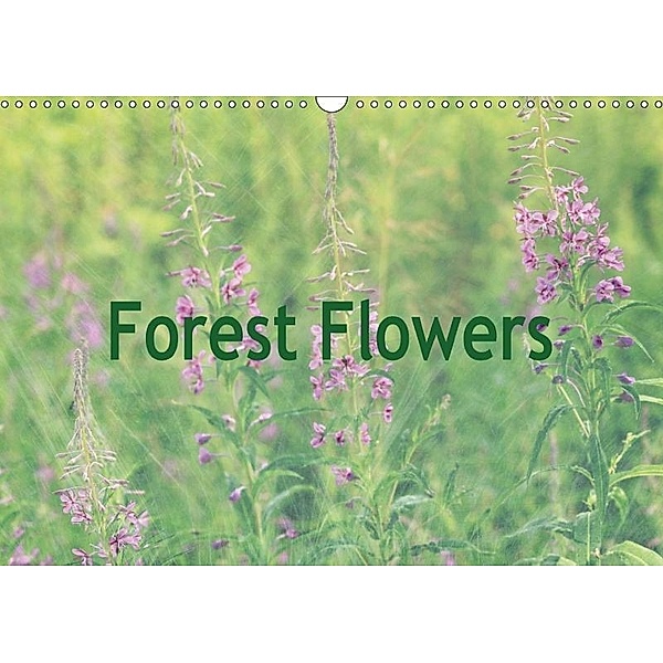 Forest Flowers (Wall Calendar 2017 DIN A3 Landscape), JUSTART