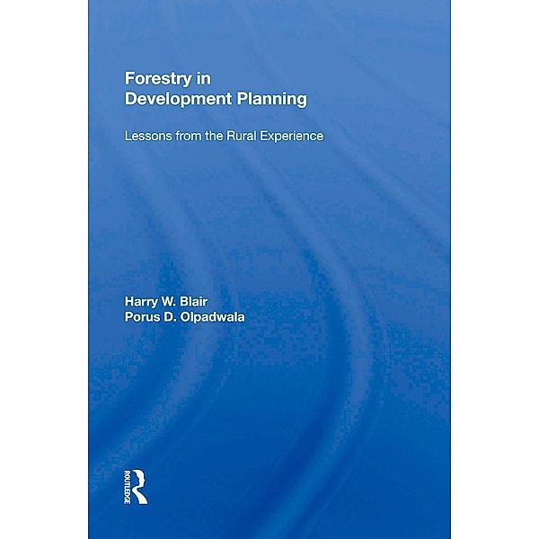 Forestry In Development Planning, Harry W. Blair