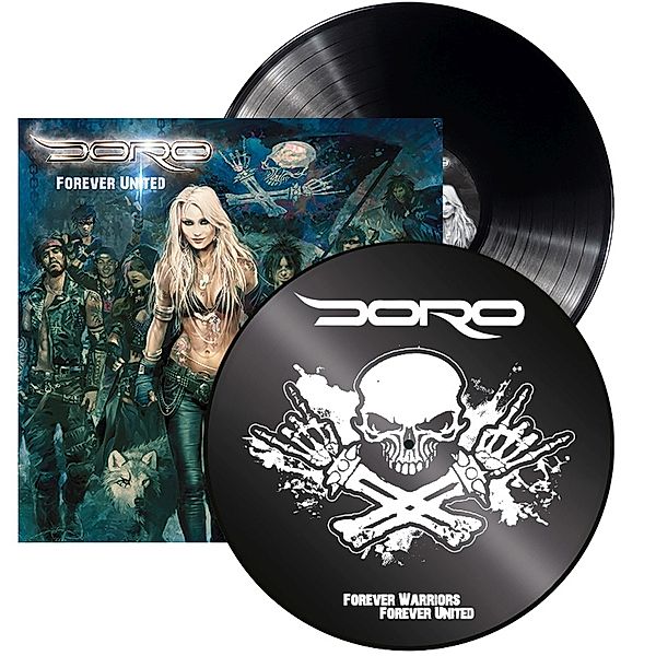 Forever United (2LP schwarz im Gatefold mit bedruckter D-Seite) (Vinyl), Doro