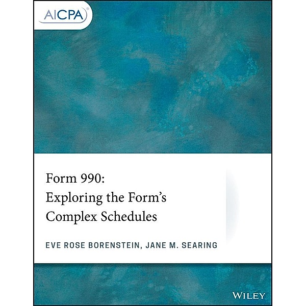 Form 990 / AICPA, Eve Rose Borenstein, Jane M. Searing