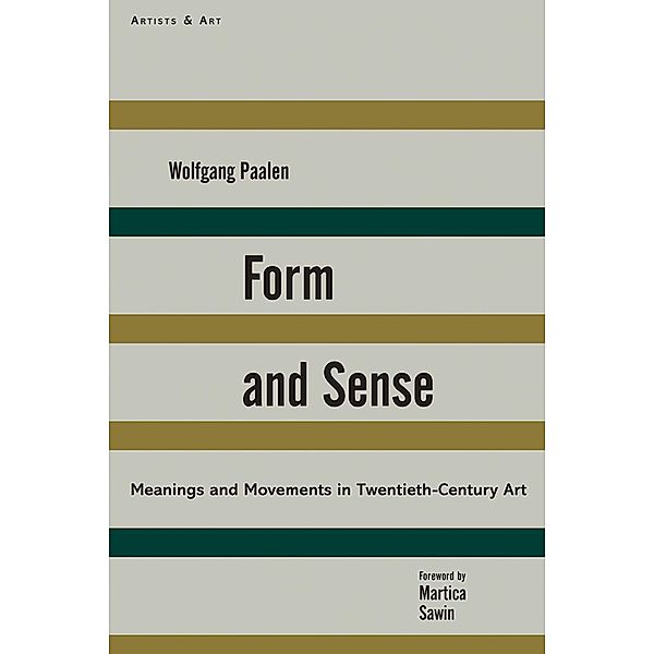 Form and Sense, Wolfgang Paalen, Martica Sawin