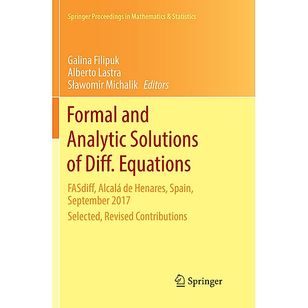 Formal and Analytic Solutions of Diff. Equations