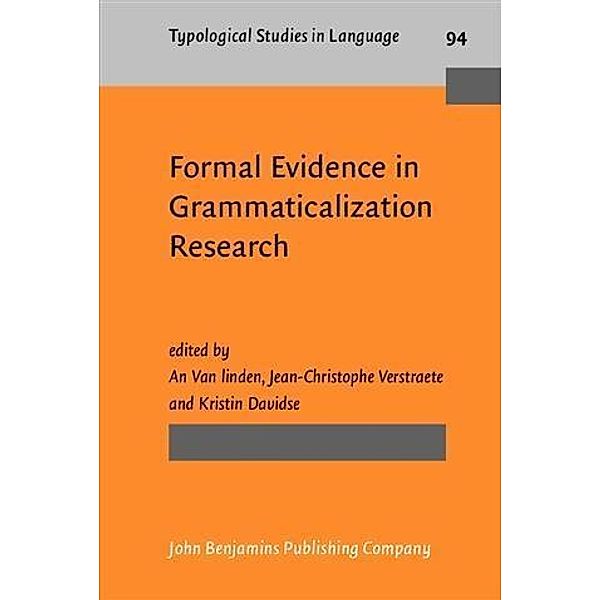 Formal Evidence in Grammaticalization Research