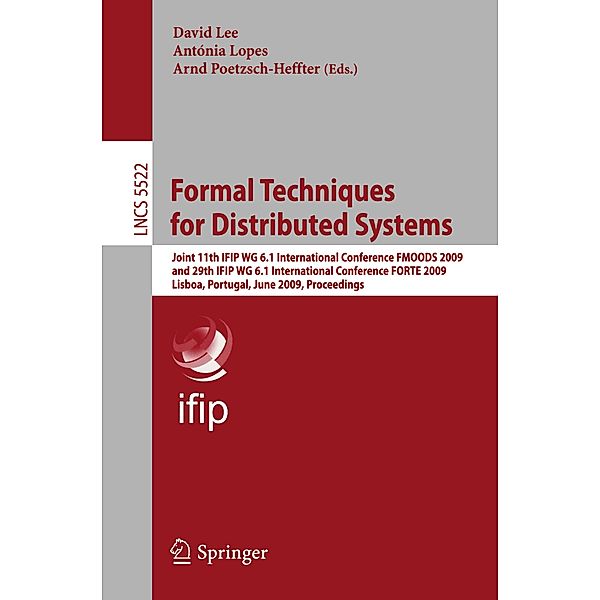 Formal Techniques for Distributed Systems