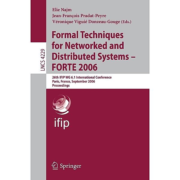 Formal Techniques for Networked and Distributed Systems