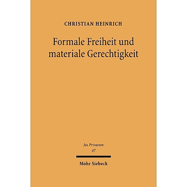 Formale Freiheit und materiale Gerechtigkeit, Christian Heinrich