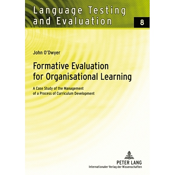 Formative Evaluation for Organisational Learning, John O'Dwyer
