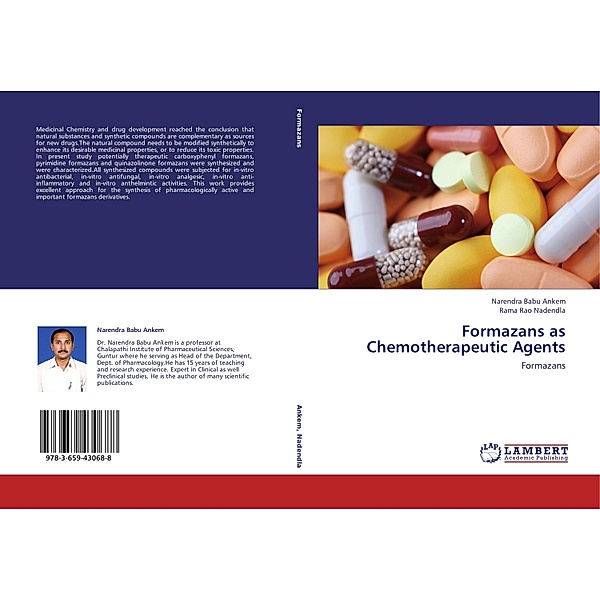 Formazans as Chemotherapeutic Agents, Narendra Babu Ankem, Rama Rao Nadendla