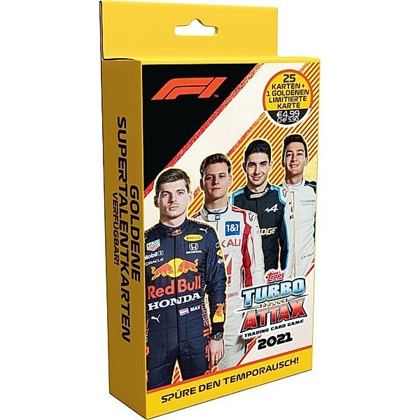 Formel 1 Turbo Attax 2021 Eco-Blisterpack