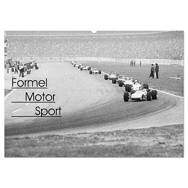 Formel Motor Sport (Wandkalender 2024 DIN A2 quer), CALVENDO Monatskalender, Eike Winter