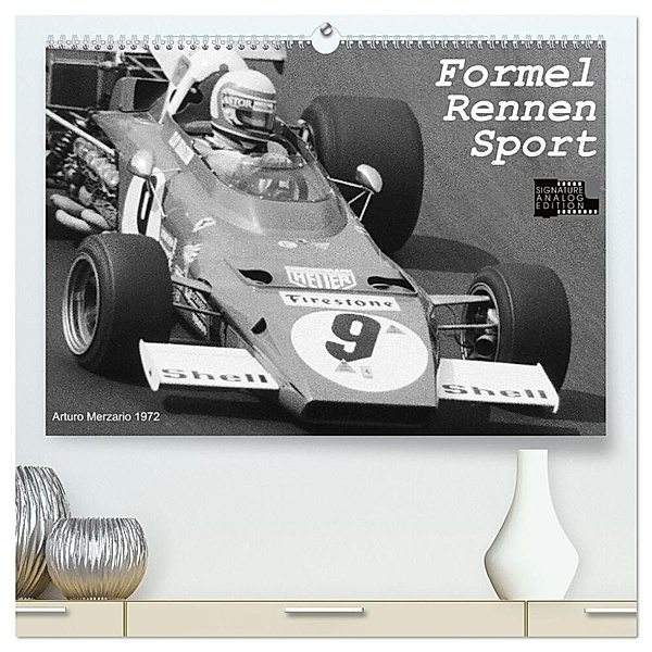 Formel - Rennen - Sport (hochwertiger Premium Wandkalender 2024 DIN A2 quer), Kunstdruck in Hochglanz, Eike Winter
