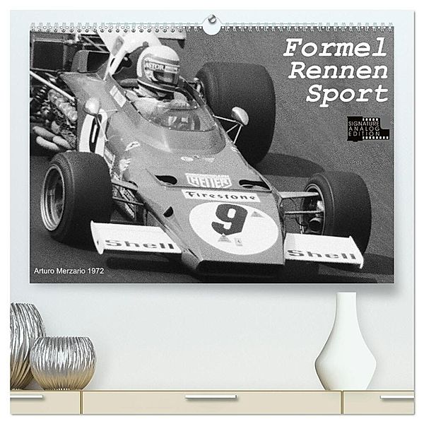Formel - Rennen - Sport (hochwertiger Premium Wandkalender 2025 DIN A2 quer), Kunstdruck in Hochglanz, Calvendo, Eike Winter